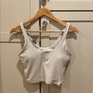 Lululemon Align Ribbed Henley
Tank Top size 8 in Bone color
